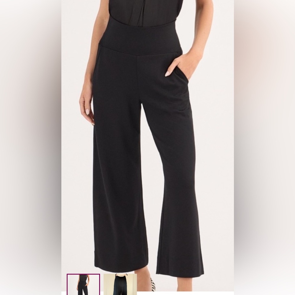 CABi Chance Crop Elegant Black Women's Pants